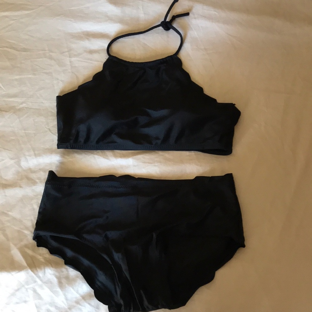New Scalloped Bikini Set